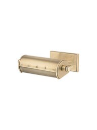 Gaines 1-Light Picture Light in Aged Brass.
